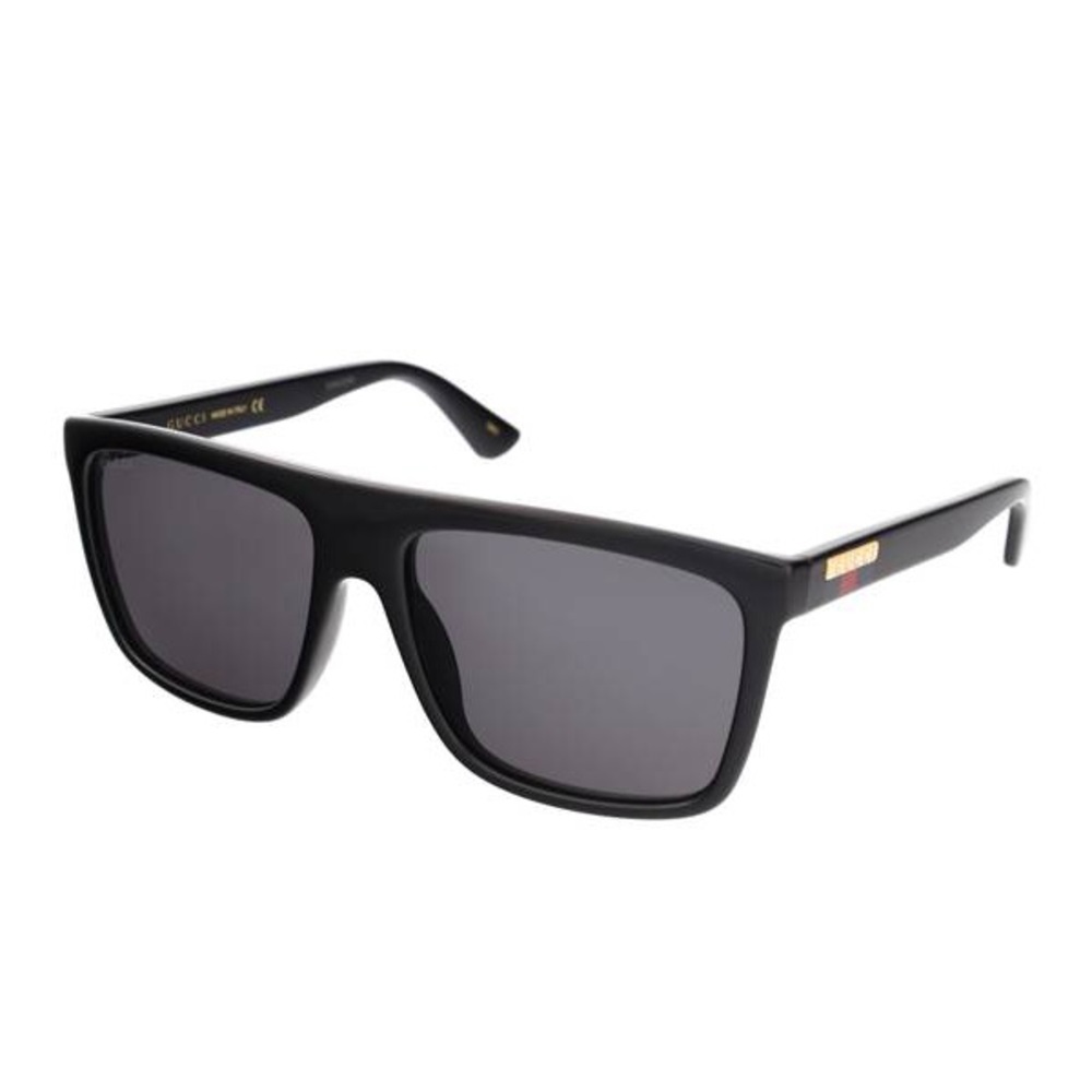 New ✨ Authentic Gucci GG0748S 001 Sunglasses – Black Frame, Grey Lenses ✨